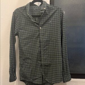 Vineyard Vines - XL Green Plaid Button-Up Shirt